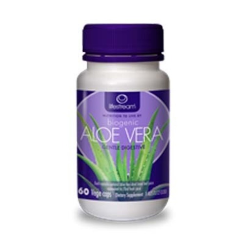 (품절)라이프스트림 바이오제닉 알로에베라 60 베지캡슐/Lifestream Biogenic Aloe Vera