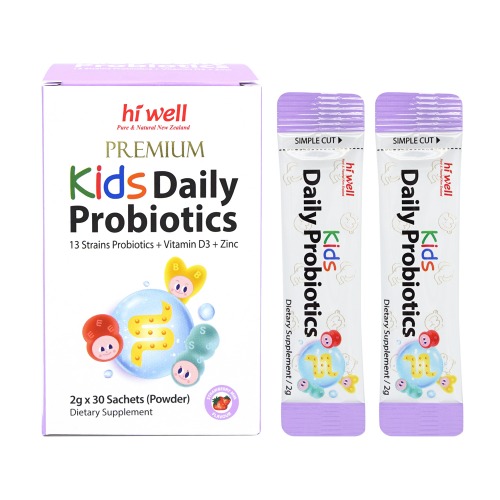 하이웰 키즈 프로바이오틱스 유산균 파우더 Kids Probiotics 2gX30vh 어린이 유아 분말가루 파우다