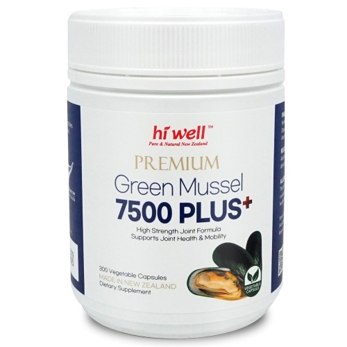 하이웰 뉴질랜드 초록입홍합 7500 300캡슐 hiwell GREEN MUSSEL Plus 녹색잎청홍합