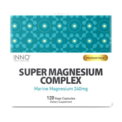 이노헬스앤케어 슈퍼 해조 마그네슘 타우린 컴플렉스 120식물성캡슐