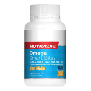 Nutra Life Omega3 씹어먹는 어린이오메가3 60캡슐 fish oil 뉴질랜드직구