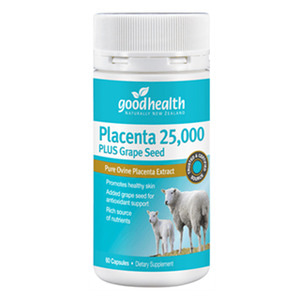 양태반 25000+포도씨 2000 60캡슐 굿헬스 Placenta Plus Grape Seed 플라센타