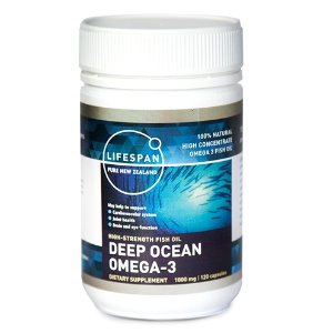 라이프스팬 오메가3 1000mg 120캡슐 LifeSpan deep ocean omega-3 구입처 뉴질랜드 직구