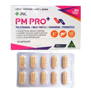 호주 폴리코사놀 밀크씨슬 프로바이오틱스 30캡슐 JNC PM PRO+ 호주산 밀크시슬 직구 사탕수수추출물