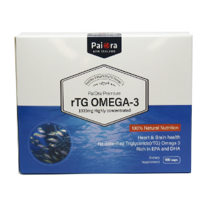 (품절)파이오라 알티지 오메가3 1000mg 180캡슐 Omega3   rTG OMEGA3