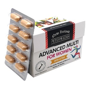 피터앤존 여성 비타민 &amp; 미네랄 60정 Advanced Multi for WOMEN