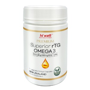 하이웰 슈페리어 rTG 오메가3 90캡슐 알티지 Omega3 fish oil 비린내없는 소형어류
